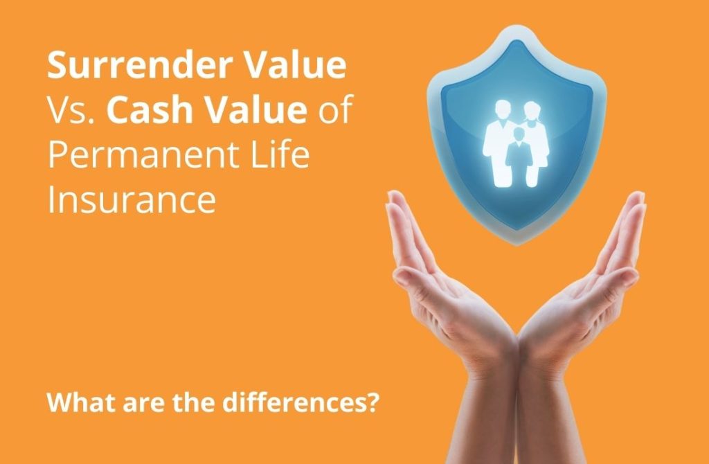 The Difference Between Surrender Value And Cash Value of A Permanent